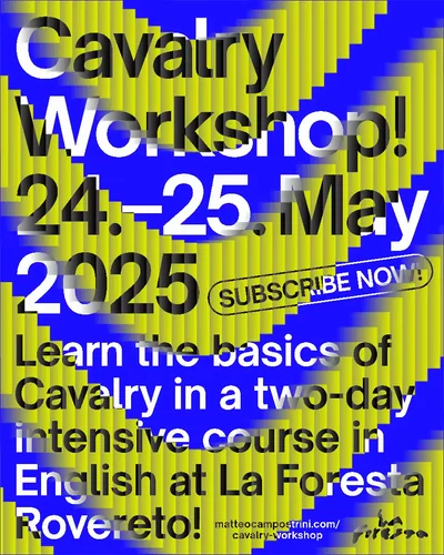 Cavalry Workshop — yellow and blue