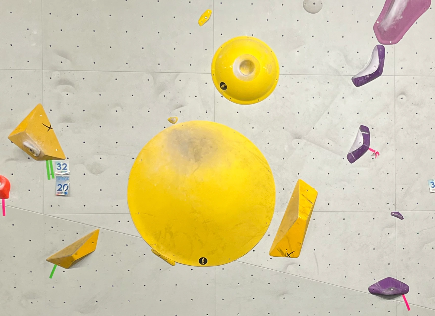 Climbing holds reference photograph 3
