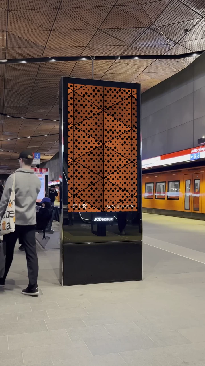 Motion Posters for Helsinki Metro — animation 1