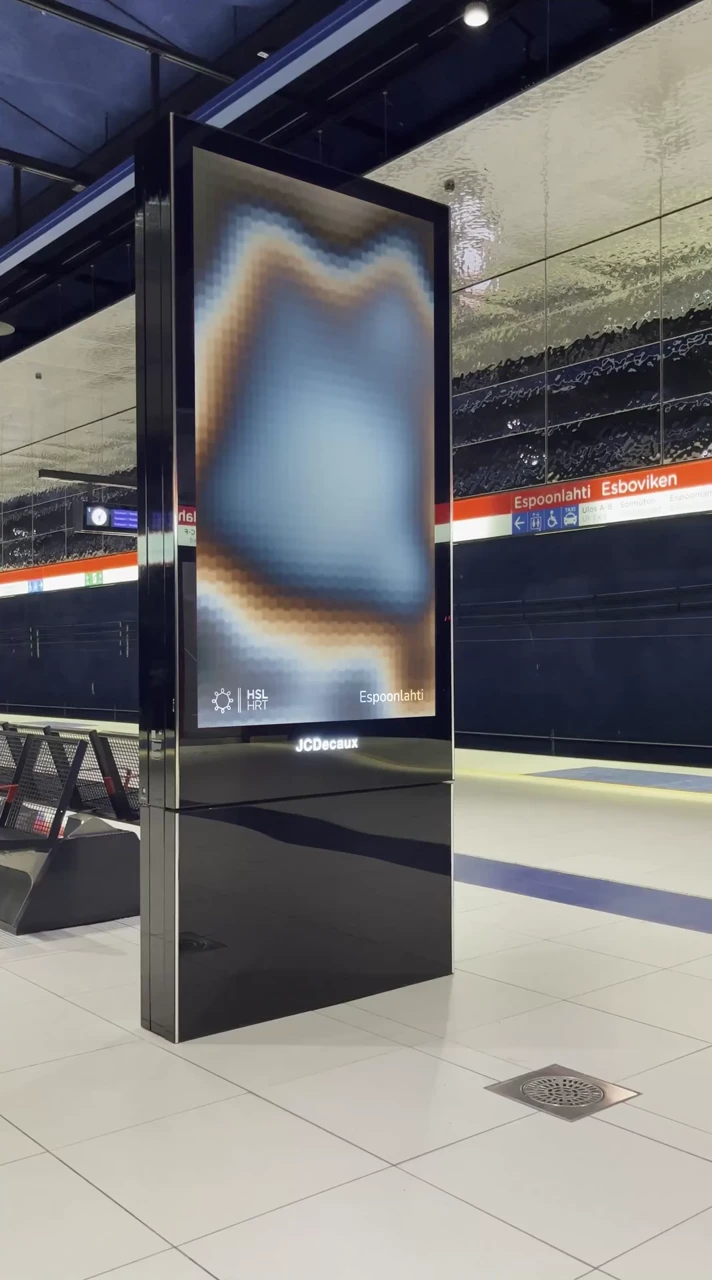 Motion Posters for Helsinki Metro — animation 3