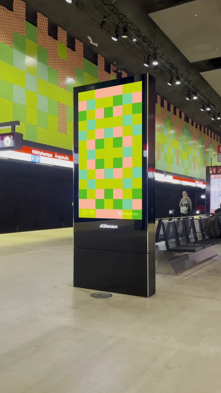 Motion Posters for Helsinki Metro — animation 10