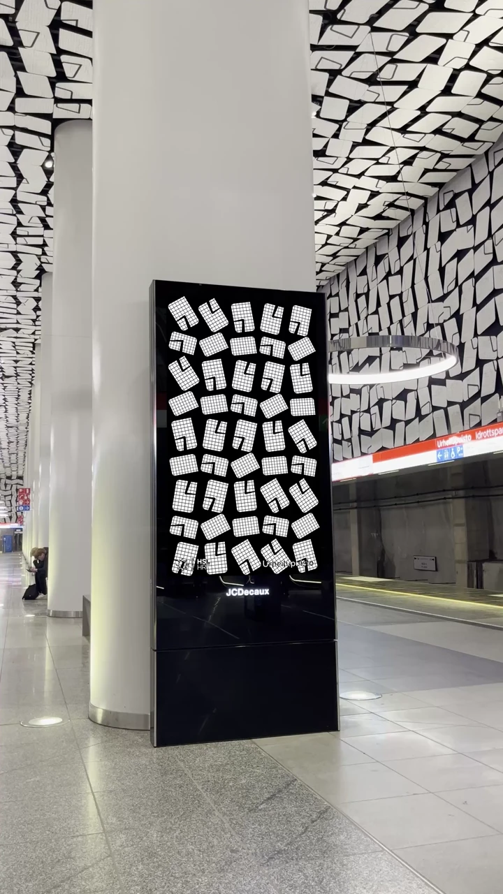 Motion Posters for Helsinki Metro — animation 11